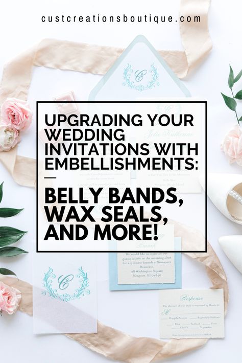 Belly Band Invitation, Custom Stationery, Wedding Invitations Diy, Belly Bands, Envelope Liners, Elegant Wedding Invitations, Invitation Suite, Custom Invitations, Wax Seals