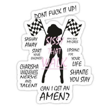 "Ru Paul Drag Race" Stickers by irregularstore | Redbubble Ru Paul Drag Race Quotes, Ru Paul's Drag Race, Ru Paul Quotes, Rupaul Tattoo, Drag Race Tattoo, Rupaul Aesthetic, Drag Race Stickers, Valentina Rupaul Drag Race, Drag Race Quotes