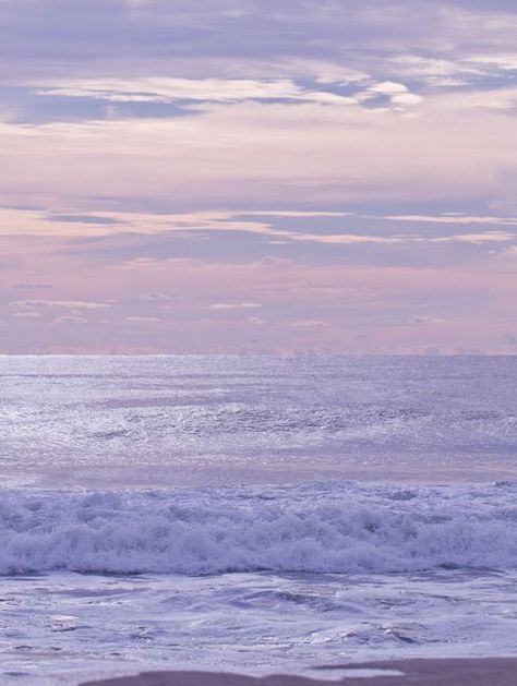 Purple Beach, Violet Aesthetic, Purple Vibe, Lavender Aesthetic, Soft Purple, Aesthetic Colors, Pastel Purple, Ocean City, Sunset Beach