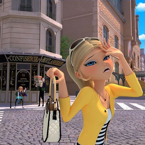 Mlb Ladynoir, Miraculous Instagram, Chloe Miraculous, Ladybugs Movie, Princesas Disney Anime, Chloe Bourgeois, Ladybug And Cat Noir, Miraculous Ladybug Memes, Miraculous Ladybug Wallpaper