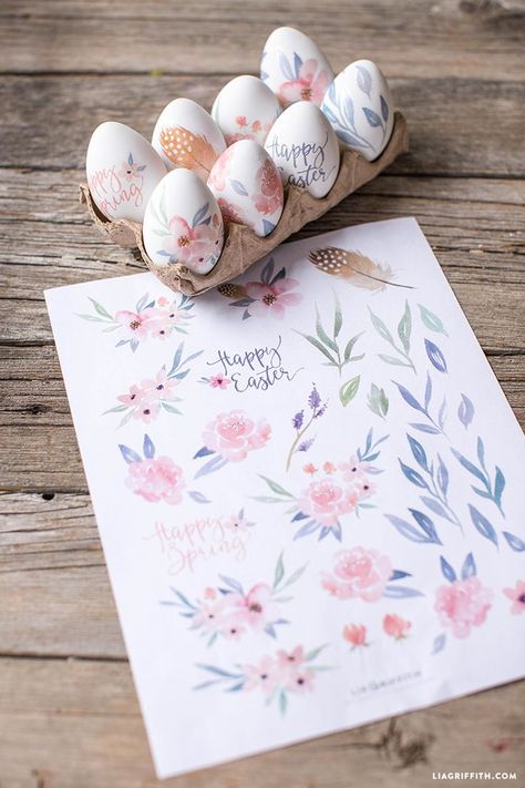 Idee Pasto, Diy Ostern, Spring Decoration, Easter Eggs Diy, Easter Egg Painting, Elegant Watercolor, Easter Inspiration, Egg Painting, Easter Tree