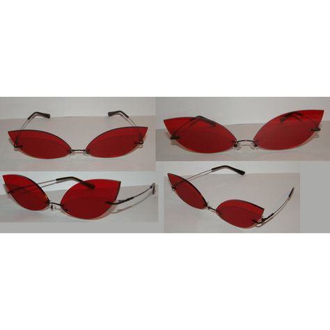 Red Cosplay Costume Sunglasses Glasses V3 ($24) ❤ liked on Polyvore featuring homestuck, glasses and terezi Red Cosplay, Homestuck Cosplay, Funky Glasses, Tinted Glasses, Your Cosplay, Red Sunglasses, Cosplay Tutorial, Funky Outfits, Cosplay Diy