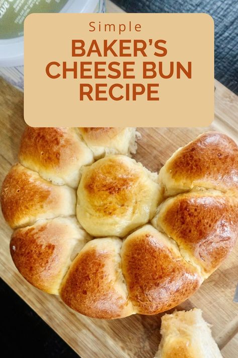 Tired of the same old dishes? Spice up your meals with our Simple baker's cheese buns recipe. Learn how to make home made bread that will leave everyone asking for more. Visit savorystories.com for more culinary inspiration. Cheese Bun Recipe, Cheese Buns Recipe, Simple Bread Recipe, Old Dishes, Home Made Bread, Simple Bread, Baking Recipes For Kids, Cheese Buns, Baking Equipment