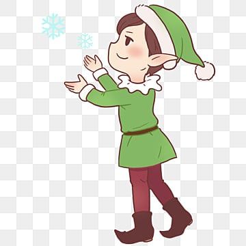 Pictures Of Elves, Cartoon Snowflake, Elf Images, Elf Cartoon, Elf Clipart, Santa Claus Elves, Elves Christmas, Snowflake Clipart, Elf Tree