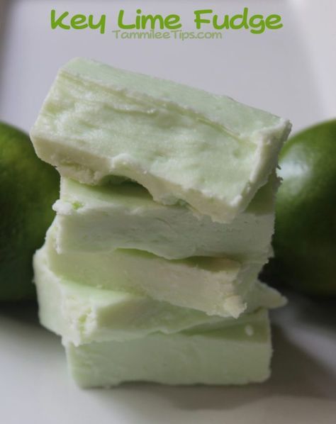 Lime Fudge, Key Lime Fudge, Nutella Fudge, Lime Recipes, Fudge Recipe, 2 Ingredient, Homemade Candies, Candy Desserts, Fudge Recipes