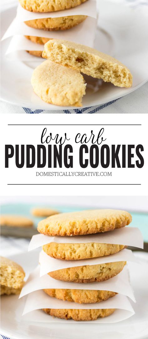 Low Carb Pudding, Galletas Keto, Low Carb Cookies Recipes, Keto Christmas Cookies, Low Carb Brownies, Low Carb Low Fat Recipes, Sugar Free Pudding, Postre Keto, Low Carb Cake