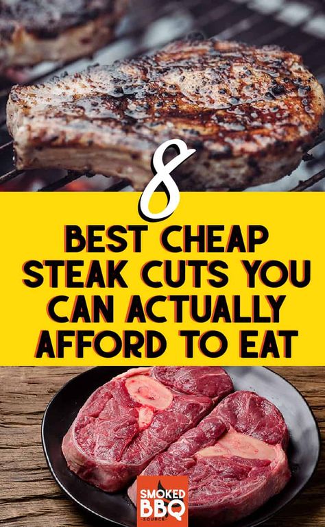 Cheap Steak Recipes, Cheap Steak, Best Cut Of Steak, Steak Doneness, Kinds Of Steak, Bullet Recipes, Cheap Meat, Cooking The Perfect Steak, Grilled Meat Recipes