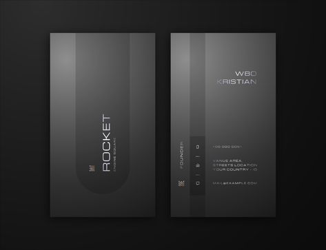 Stylish modern vertical business card editable #businesscard #business #business cards #businesscards #template #Vertical #editable #visitcard #visit card #id cart #template Vertical Business Card Design, Business Card Design Black, Vertical Business Card, Company Office, Visit Card, Buisness Cards, Card Design Template, Stylish Business Cards, Graphic Design Business Card