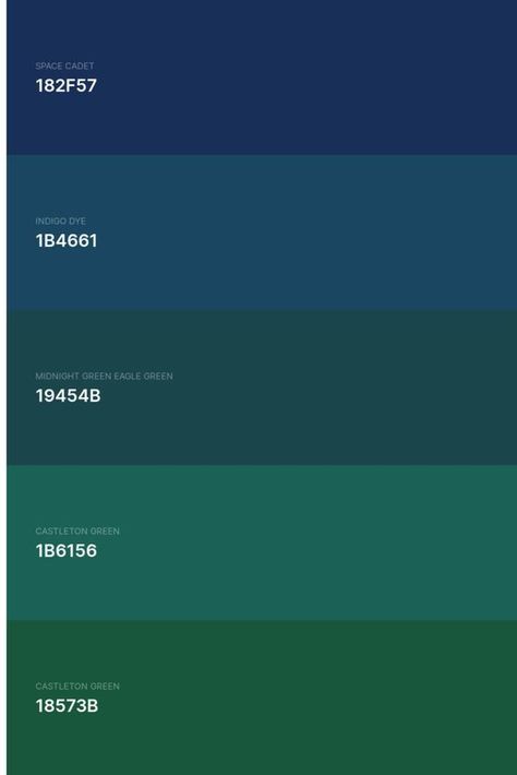 Deep Teal Color Palette, Color Palettes For Home, Home Color Ideas, Blue Pallets, Teal Aesthetic, Analogous Color, Teal Palette, Graphic Design Color, Home Color Palette