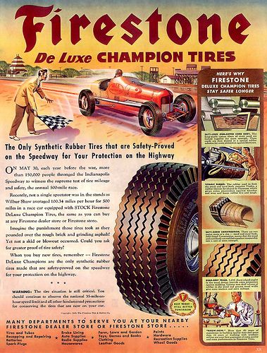 Vintage Racing Poster, Firestone Tires, Hail Storm, Old Tires, Racing Posters, Automotive Tires, 11x14 Frame, Car Ads, Car Maintenance