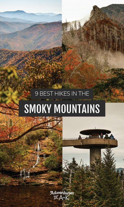 Great Smoky Mountains Hikes, Hikes In Great Smoky Mountains, Hiking Smokey Mountains, Best Hikes In Smokey Mountains, Best Hikes In Great Smoky Mountains, Gatlinburg Honeymoon, Smokey Mountain Cabins, Gatlinburg Tennessee Vacation, Lil Smokies