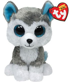 Beanie Boo Dogs, Ty Beanie Boos Collection, Caine Husky, White Husky, Dog Beanie, Ty Plush, Beanie Boo, Ty Beanie Boos, Nostalgic Toys