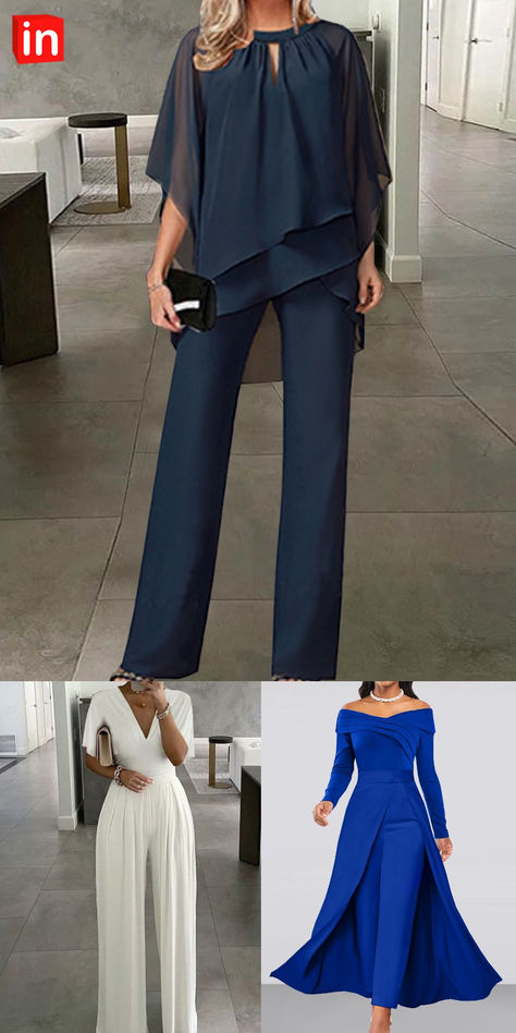 Jumpsuits for Women Summer Dressy Solid Color Round Neck Elegant Daily Vacation Straight Regular Fit Half Sleeve Navy Blue 3XL Spring Fall Romper Fall Outfit, Jumpsuits For Women Summer, Office Elegant, Rompers Online, Business Party, Jumpsuit Dressy, Red S, Black White Red, Half Sleeve