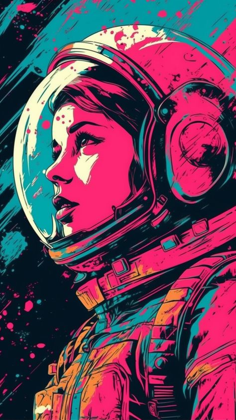 Fox Anime, Wallpaper Seni, Art Spatial, Astronaut Art, Arte 8 Bits, Posca Art, Modern Fantasy, Cool Wallpapers Art, Art Et Illustration