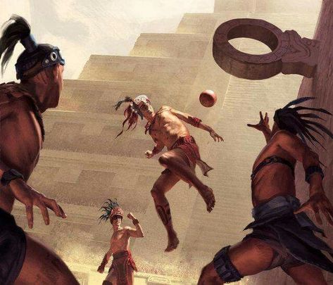 The Mesoamerican ballgame was a sport with ritual associations played since at least 1650 BCE by the pre-Columbian people of Ancient Mesoamerica. Chase Stone, A Group, The Middle, Stone