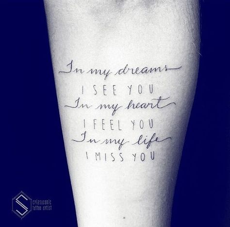 Tattoo Frases, Memorial Tattoo Quotes, Grandma Tattoos, In Loving Memory Tattoos, Brother Tattoos, Remembrance Tattoos, Inspiration Tattoos, Mother Tattoos, Dad Tattoos