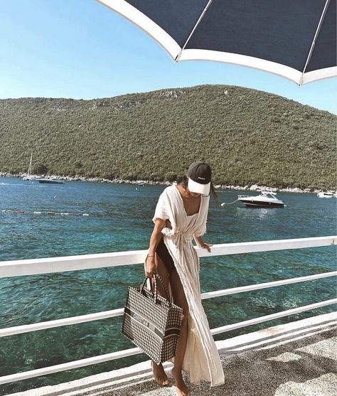 Capri italy greece santorini summer outfit inspo dior channel summer dress boat day travel euro summer Santorini Summer Outfits, Summer In Italy, Greece Santorini, Boat Day, Euro Summer, Capri Italy, Santorini Greece, Santorini, Summer Outfit