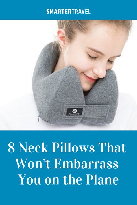 8 Neck Pillows That Won’t Embarrass You on the Plane Plane Pillow Hack, Travel Pillow Diy, Pillow Hacks, Plane Pillow, Travel Pillow Airplane, Best Neck Pillow, Travel Accesories, Best Airplane, Airplane Pillow