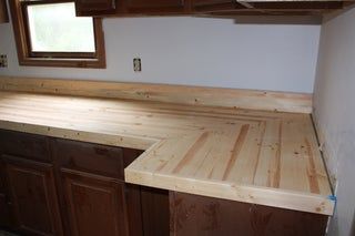 Say Goodbye to That Formica CounterTop! : 17 Steps (with Pictures) - Instructables Diy Wood Countertops Kitchen, Diy Butcher Block Counter, Formica Countertop, Diy Butcher Block Countertops, Plywood Countertop, Diy Wood Countertops, Diy Butcher Block, Wood Countertops Kitchen, Diy Kitchen Countertops