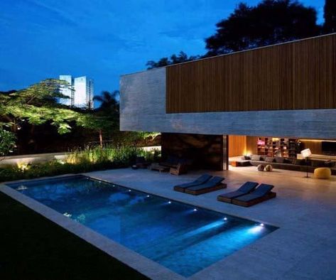 Top 60 Best Pool Lighting Ideas - Underwater LED Illumination Pool Lighting Ideas, Pool Lighting, Floating Pool Lights, Swimming Pool Lights, Led Pool Lighting, Glass Pavilion, Villefranche Sur Mer, Pool Lights, Modern Pools