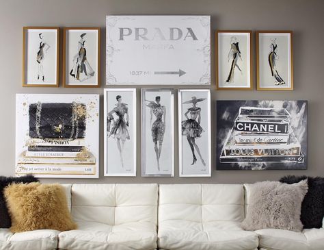 #StyleTip: A great gallery wall reflects your personality and passion. Explore our 3 themes for inspiration, and create a look that fits you perfectly. Link in profile! Prada Marfa, Affordable Modern Furniture, Z Gallerie, Affordable Home Decor, Chic Home Decor, Stylish Home Decor, Bedroom Themes, Chic Home, Chic Furniture