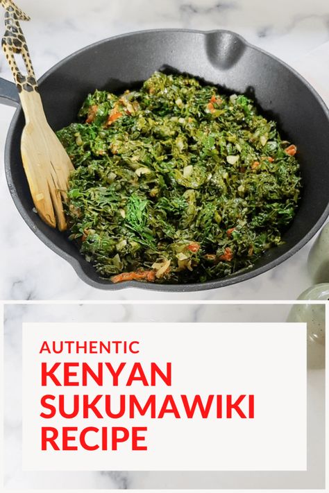 Africa Dishes, Sukuma Wiki, Vegetarian Collard Greens, Braised Collard Greens, Kenyan Recipes, Kenya Food, Clubhouse Ideas, Pescatarian Lifestyle, Tanzania Food