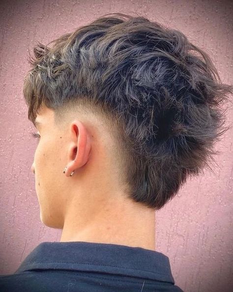 Men Haircut Mohawk Taper Fade, Burst Fade Textured Top, Short Hair Mullet Fade, Low Taper Modern Mullet, Textured Burst Fade, Burst Fade Straight Hair Men, Bust Fade Mullet, Burst Fade Textured Fringe, V Burst Fade