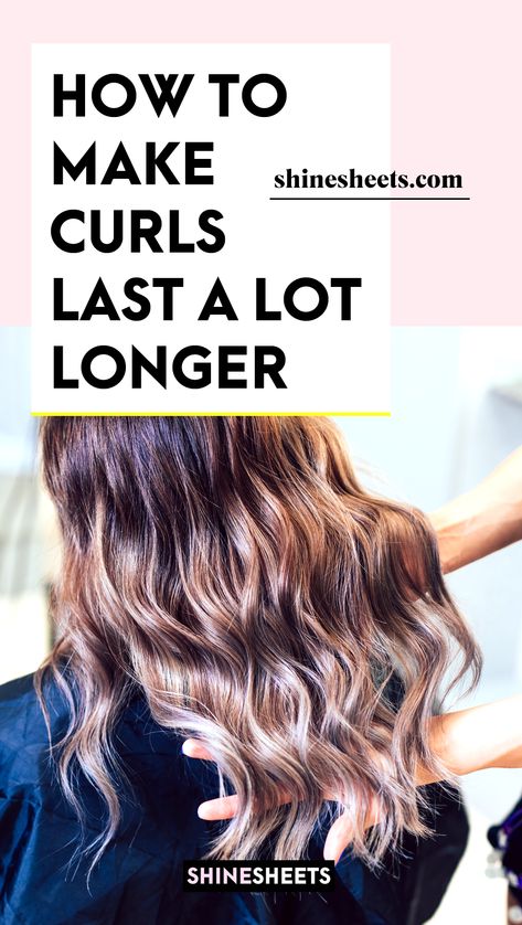 Curly hairstyles are in vogue lately! (for like, the past 5 years) and everybody wants to have these beautiful, curled, and tousled hairstyles. However, without the proper texture, it’s almost impossible to make curly hairs last long and stay frizz-free at the same time. Here are few insights on how to make curls last longer and enjoy damage-free hair. How To Make Curls Stay In Long Hair, Perfect Curls Natural, How To Make Curls Stay All Day, How To Make Curls Last Longer, How To Keep Curls From Falling, How To Make Curls Last, How To Make Your Curls Last All Day, How To Make Curls Last All Day, Tousled Hairstyles