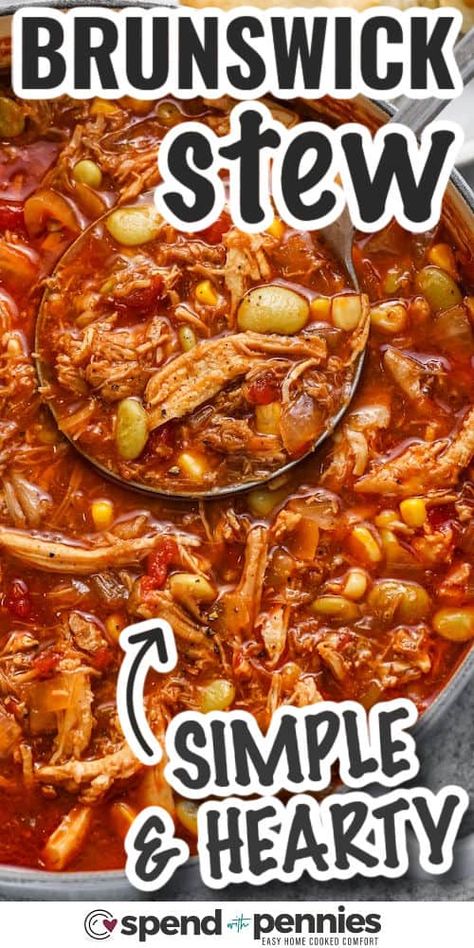 Pork Brunswick Stew Recipe, Alabama Camp Stew, Crock Pot Brunswick Stew, Slow Cooker Brunswick Stew, Paula Deen Brunswick Stew Recipe, Easy Brunswick Stew Recipe From Cans, Camp Stew Recipe Alabama, Canned Brunswick Stew Recipe, Crockpot Brunswick Stew Recipe