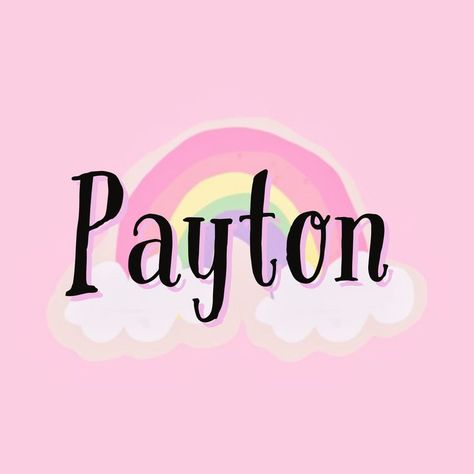 Payton Name, Name Profile, Acrylic Nails Coffin Pink, Acrylic Nails Coffin, Message Me, My Name, Profile Picture, Pink