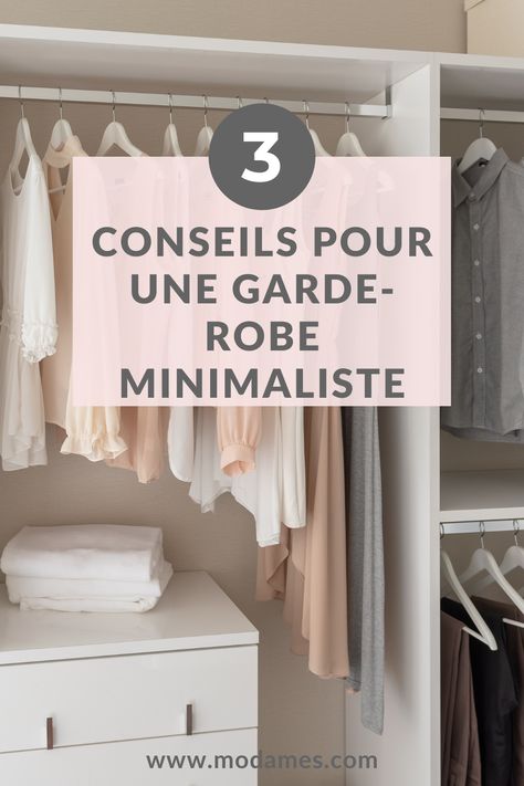 Comment construire une garde-robe minimaliste ? Voire une garde-robe capsule ? Tous nos conseils. Dressing Organisation, Dressing Capsule, Green Lifestyle, Slow Life, Virtual Closet, Spring Looks, Inspiration Mode, Slow Fashion, Capsule Wardrobe