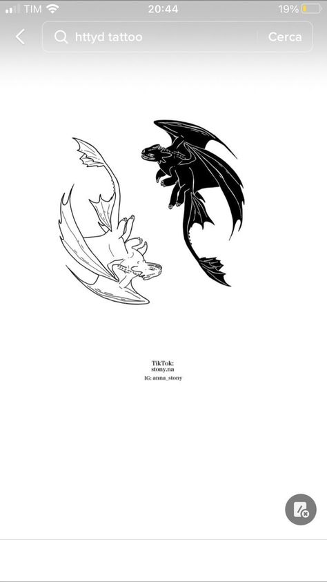 Toothless Couple Tattoo, Toothless Dragon Tattoo Sketches, Httyd Matching Tattoos, How To Train Your Dragon Tattoo Ideas, Dragon Tattoo Toothless, Toothless Tattoo Night Fury, Toothless And Light Fury Tattoo, How To Train Your Dragon Tattoo, Matching Dragon Tattoos