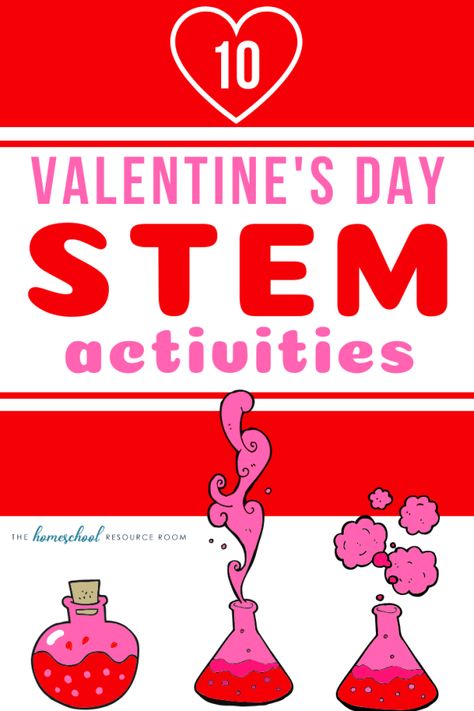 February Stem, Valentine Stem Activities, Valentine Stem, Homeschool Nook, Science Valentines, Stem Activities For Kids, Holiday Stem, Candy Valentines, Secular Homeschool