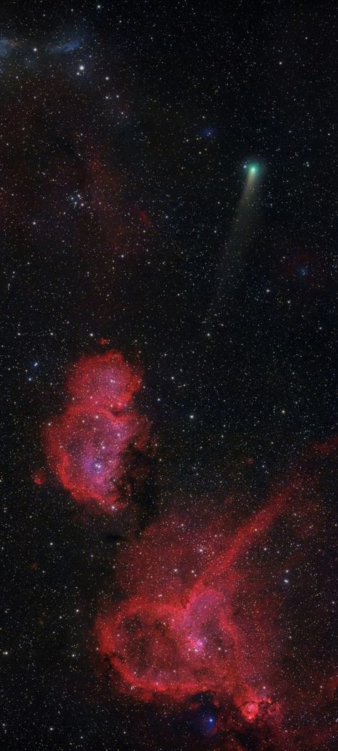 Space Reference Photos, Heart Nebula Wallpaper, Space Wallpaper 4k Ultra Hd, Space Nebula Wallpaper, Cosmos Aesthetic, Soul Nebula, Nebula Background, Heart Nebula, Rosette Nebula