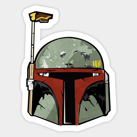 Boba Fett Star Wars, Funny Laptop Stickers, Star Wars Stickers, Cuadros Star Wars, Macbook Stickers, Star Wars Tattoo, Computer Sticker, Sticker Bomb, Scrapbook Stickers Printable