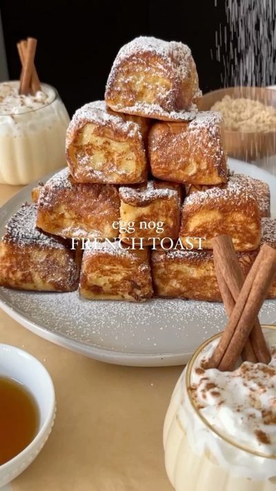 » Eggnog Hawaiian Roll French Toast Healthy Meal Recipes, Eggnog French Toast, Hawaiian Roll, Hawaiian Sweet Rolls, Brunch Recipe, Eggnog Recipe, Egg Nog, Hawaiian Rolls, Sweet Rolls