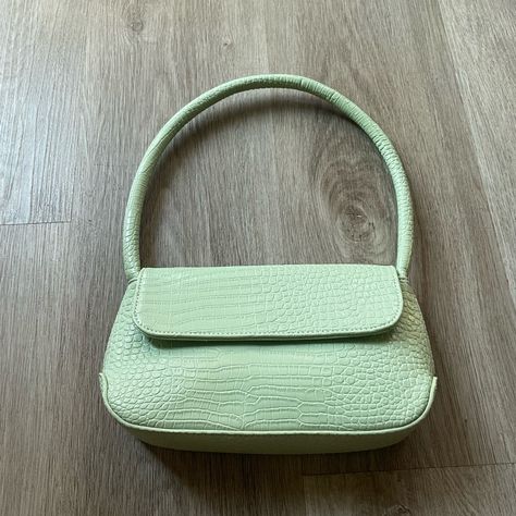 Billini Izalia Mint Green Faux Snake Shoulder Handbag Purse New Without Tags Current Summer 2023 Collection Retail Value Is $65.00 + Tax Soo Good And Perfect For The Season The Izalia Shoulder Bag By Billini Is A Statement Accessory. You Can't Go Wrong With This Simple Yet Sophisticated Shoulder Bag, Elevated With Its Statement Handle And Luxe Textured Finish. Featuring; Structured Flat Rectangle Shape Oversized Statement Handle Flap Closure To Front With Press Stud Fastening Cotton Inner Lining Salty Blonde, Date Night Fashion, Structured Shoulder, 2023 Collection, Shoulder Handbag, Press Studs, Summer 2023, Handbag Purse, Rectangle Shape