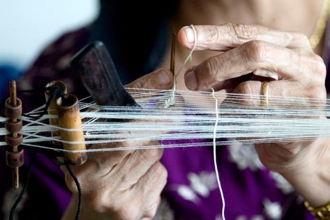 A Parsi woman ties a kusti, the sacred thread worn by Zoroastrians. Photograph: Sam Panthaky/AFP/Getty Images Tower Of Silence, Sacred Threads, Sewing Machine Feet, Women Ties, High Priest, Evil Spirits, Small Groups, A Family, Getty Images