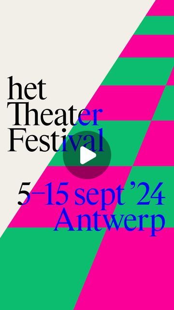 studio de Ronners on Instagram: "Het TheaterFestival is a nomadic celebration of exceptional theatre, dance, circus, and performance. For 11 days in Antwerp, the festival will once again spotlight the unique and vibrant Flemish theatre landscape in all its glory.  Our studio was selected for the rebranding project, encompassing all deliverables including the website. We embraced bright colors and dynamic patterns to evoke the excitement of a stage, offering a fresh perspective and capturing the layered nature of performances.  @hettheaterfestival web development by @studiorgb.be  at multiple locations in Antwerp, @desingelartscentre / @arenberg_antwerpen / @corso.be / @deklap.be / @de_studio / @hetpaleis / @monty_antwerpen" Theatre Festival, Fresh Perspective, The Festival, Web Development, Bright Colors, Typography, Graphic Design, Festival, Film