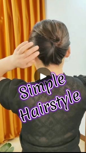 9.8K views · 76 reactions | how to make a hair bun | how to make a Bun Hairstyle | Bun hairstyle | Hairstyle | Tying short hair | how to make a tie Hair  #tyinghair #Hairbun #bunhair #tiehair #bunhairstyle #hairstyle #hairbun #bunstyle #howtomaketiehair #usa #reels #airmaxday #csk #pdiddy #timessquare #dianaross | Grosir Baju Batik Modern | Grosir Baju Batik Modern · Original audio Tying Short Hair, Easy Hairdo, How To Make A Tie, Hair Tricks, Make A Tie, Batik Modern, Hairstyle Hairstyle, Hairstyle Bun, Easy Hairdos