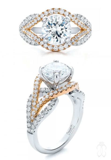 31 Awe-Inspiring Halo Engagement Rings | Joseph Jewelry - #JosephJewelry | Bellevue | Seattle Indian Engagement Rings, Meghan Markle Engagement Ring, Gorgeous Engagement Rings, Indian Engagement Ring, Single Diamond Ring, Indian Engagement, Split Shank Engagement Rings, Art Jewelry Design, Vintage Engagement Rings Unique