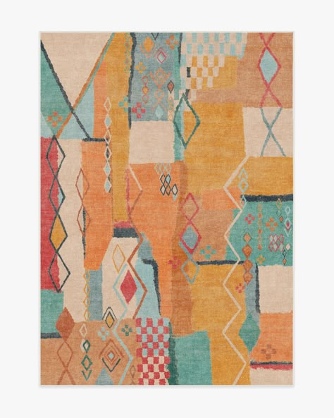 Espada Multicolour Rug Ruggable Rug, 9x12 Area Rugs, Flat Woven Rug, Bohemian Area Rugs, Rug Stain, 8x10 Area Rugs, Rug Runner Hallway, Fuchsia Pink, Abstract Rug