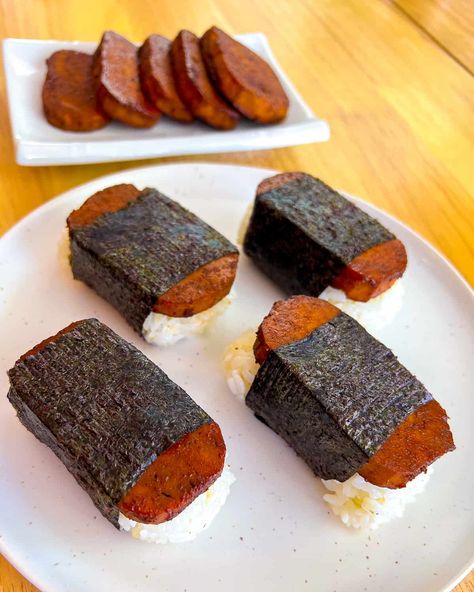 Tofu Spam Musubi, Tofu Musubi Recipe, Vegan Spam Musubi, Vegan Musubi, Tofu Musubi, Vegan Spam, Hawaiian Spam Musubi, Spam Musubi Recipe, Rice Ideas