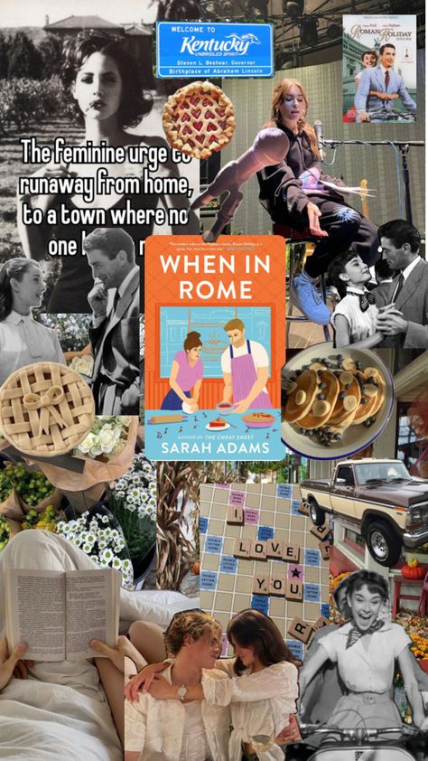 When in Rome Sarah Adams, Roman holiday Audrey Hepburn, Booktok, bookstagram, booktube When In Rome Sarah Adams, Roman Holiday Audrey Hepburn, Audrey Hepburn Roman Holiday, Sarah Adams, When In Rome, Roman Holiday, Summer Books, Letter V, I Love Reading