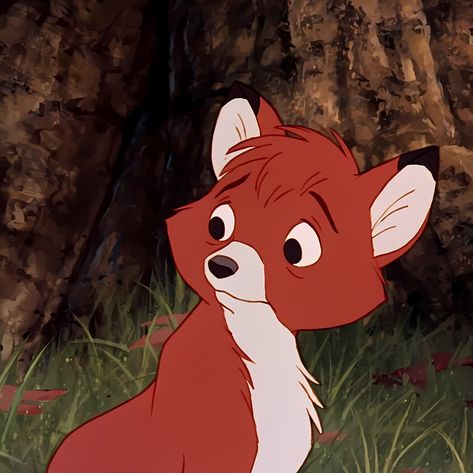 Todd From Fox And The Hound, Todd The Fox And The Hound, Tod The Fox And The Hound, Fox And The Hound Aesthetic, Todd Fox And The Hound, Screencaps Movie, Todd And Copper, Disney Fox And The Hound, Robotic Suit