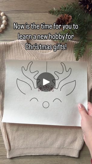 772K views · 88K reactions | REINDEER TEMPLATES ARE LIVE PEOPLE! 

Sorry for the yelling I’m just so excited, this is just too good to not share. These sweaters truly changed the course of my business last year and I’m so excited to share the templates with you all! #l

With 3 designs and 2 sizes to choose from I’m sure you’ll find something for the little ones in your life. Whether you’re a seasoned vet or you don’t even know what embroidery is, this kit is for you! I promise you can do this. And if you get stuck in right here to answer questions and walk you through any tight parts! 
.
.
.
.
#diyembroidery #sulky #embroiderykit #beginnerembroidery #embroiderytutorial #embroidery #handembroidery #yarnembroidery #mamaandme #personalizedbabyclothes #babyshower #babyshowergift #newbornoutfit Reindeer Embroidery Design, Christmas Sweater Embroidery Pattern, Reindeer Embroidery Pattern, How To Embroider Sweatshirt, Hand Embroidery Sweater, Embroidery Projects Ideas, Embroidery For Clothes, Free Christmas Embroidery Patterns, Christmas Embroidery Ideas