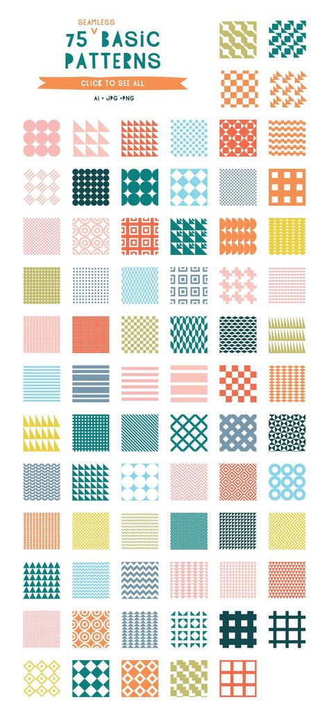 Geometric Shape Pattern, Basic Shapes Design, Simple Pattern Design, Stripes Pattern Design, 달력 디자인, Illustration Simple, Pattern Design Inspiration, Design Mandala, Geometric Poster