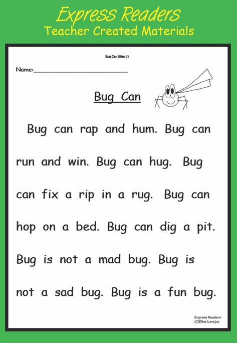 Cvc Phonics, Phonics Reading Passages, Cvc Words Worksheets, Reading Comprehension For Kids, Cvc Words Kindergarten, Cvc Word Activities, Reading Comprehension Kindergarten, Cvc Word Families, Kindergarten Reading Activities