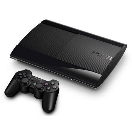 Refurbished Sony PS3 Slim 250GB Super Slim:PS3 Slim 250GB comes with a controllerIncludes an AV cable and power cableAccess the internet to download gamesFun to play online or by yourselfHuge library of games to choose fromNice gift idea for any occasion  - Playstation - Ideas of Playstation #Playstation Playstation 3 Super Slim, Ps3 Controller, Vídeo Game, Video Games Playstation, Blu Ray Player, Latest Games, Wireless Controller, Gaming Console, Play Online