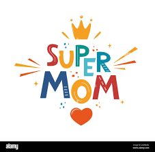 Super mom, hand drawn illustration for mothers day. Hand drawn lettering phrase for poster, logo, greeting card, banner, cute cartoon print. Vector il Stock Vector Image & Art - Alamy Retro Text, Vintage Text, Glitter Text, Christmas Text, Hand Drawn Lettering, Hand Drawn Illustration, Happy Mom, Drawn Illustration, Card Banner